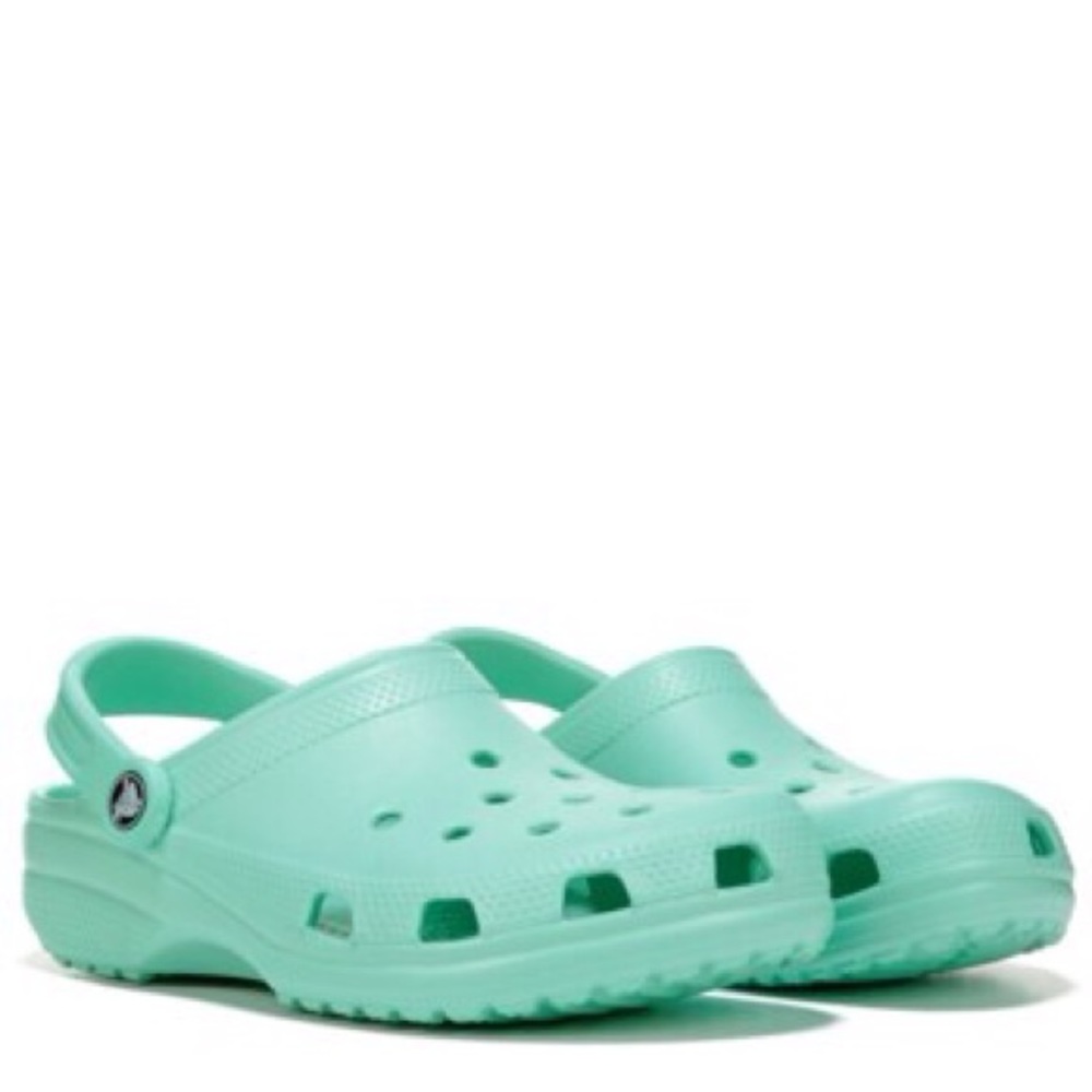 Mint Crocs
